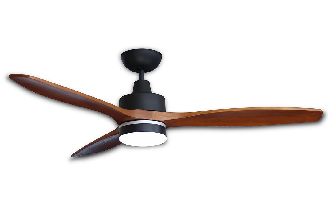 Pepeo – Notos Deckenventilator mit LED Beleuchtung | Sehr leiser Deckenventilator mit Fernbedienung
