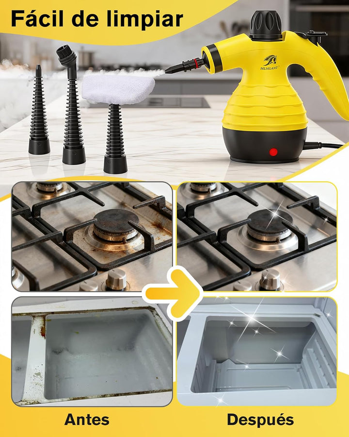 MLMLANT Steam cleaner,Handdampfreiniger, multifunktional ampfreiniger für den Hausgebrauch, inklusiv