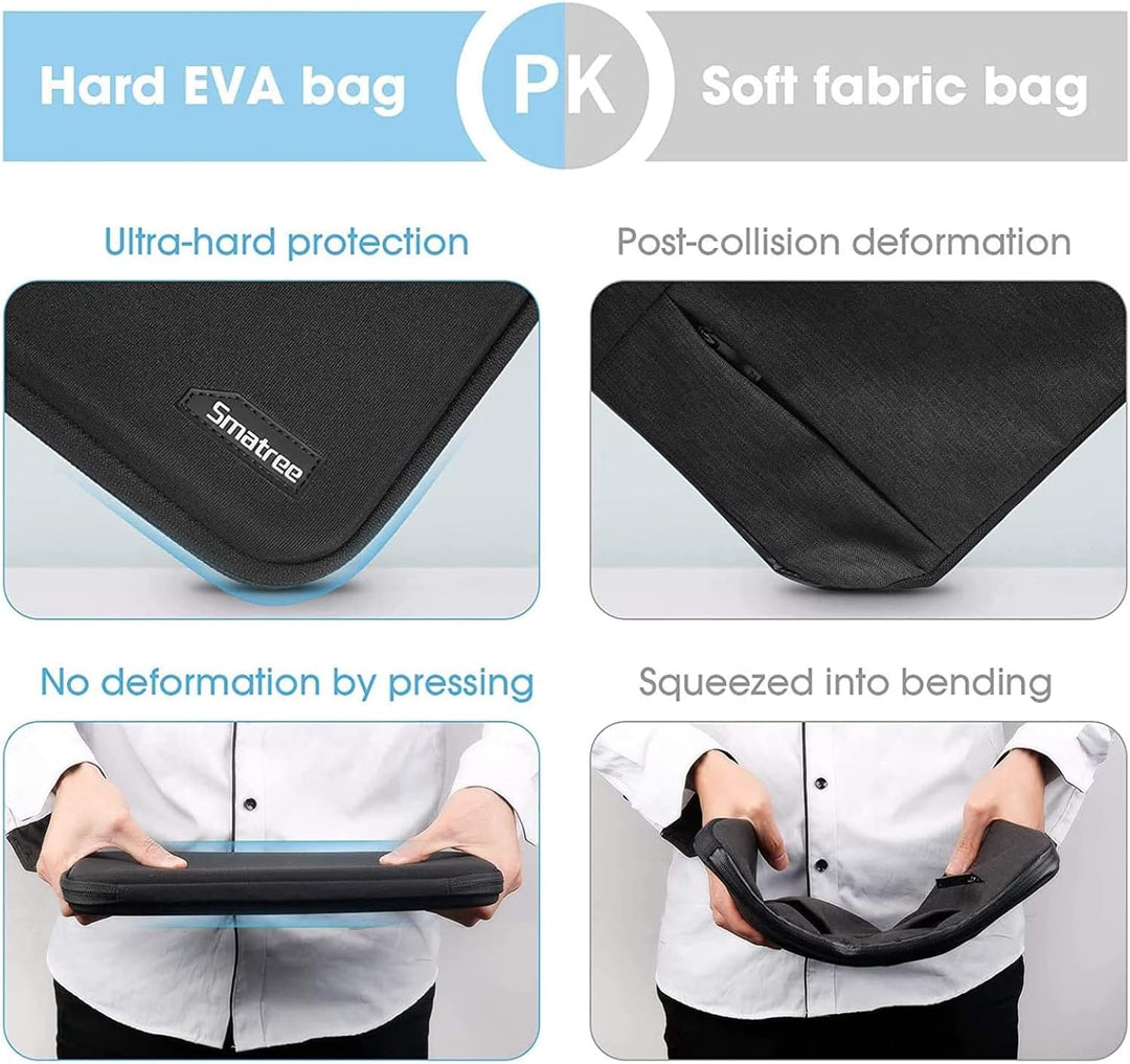 Smatree 15 Zoll Hartschalen Laptoptasche Kompatibel mit HP Pavilion x360 2in1 15,6 Zoll, schlank sto
