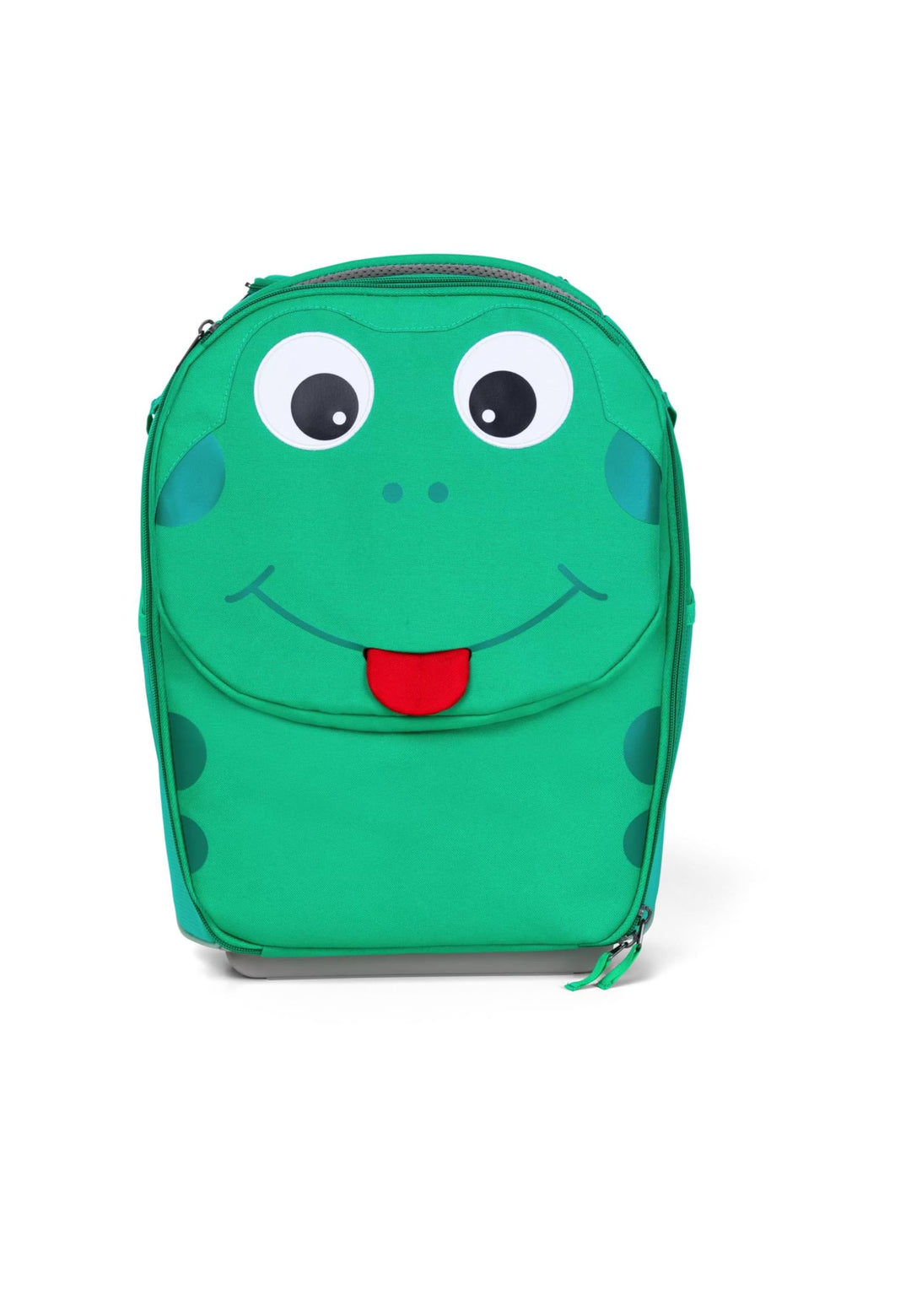 Affenzahn Kinderkoffer in Handgepäckgrösse als Trolley Frosch - Grün