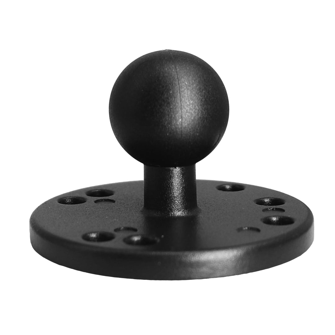 1 Zoll/B-Grösse / 25mm Kugelhalterung aus Aluminiumgusslegierung, AMPS-Loch-Rundplattenbasis, Kompat