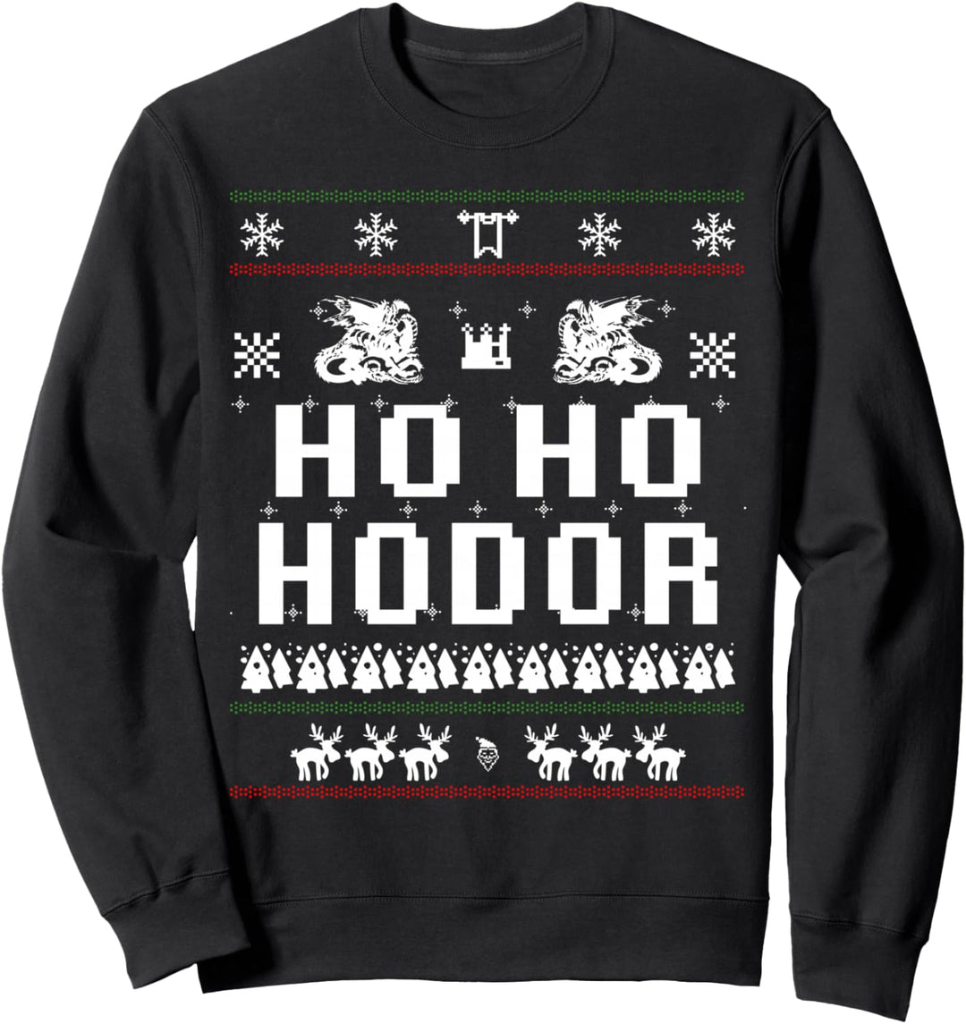 Ho Ho Hodor Shirt Ugly Christmas Sweatshirt