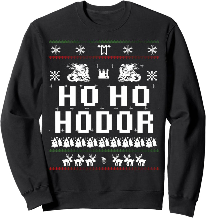 Ho Ho Hodor Shirt Ugly Christmas Sweatshirt