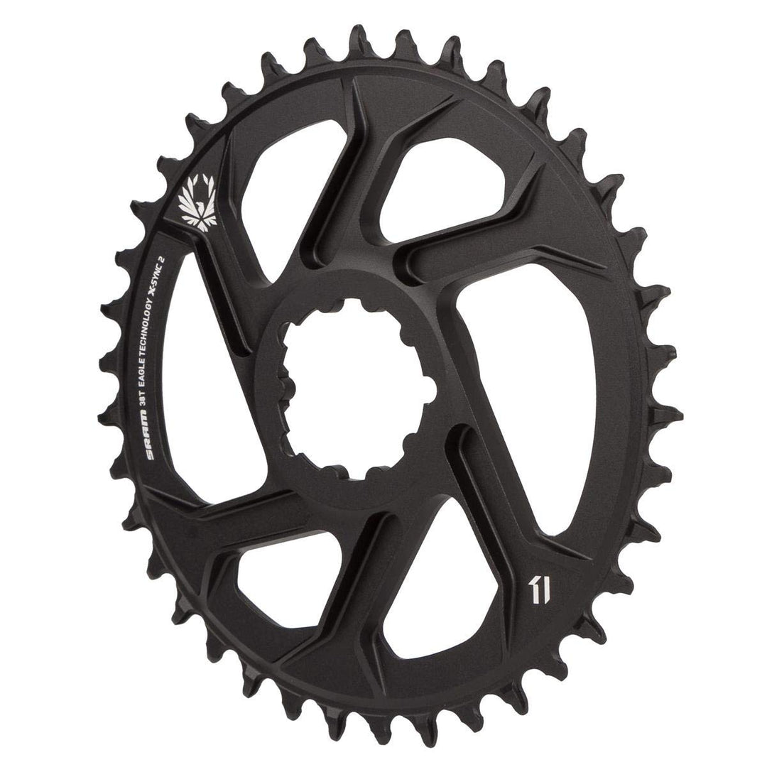 Sram X-Sync 38T Kettenblatt, für Eagle-Kette, direkte Anbringung, Aluminium, Kettenblatt, 12-Fach, S
