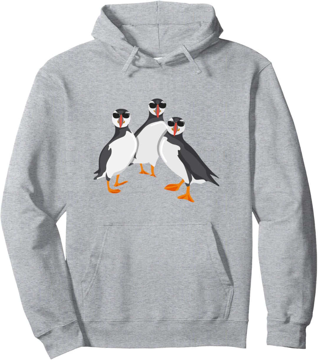 Papageitaucher Geschenk für Island Reise I Papageientaucher Pullover Hoodie