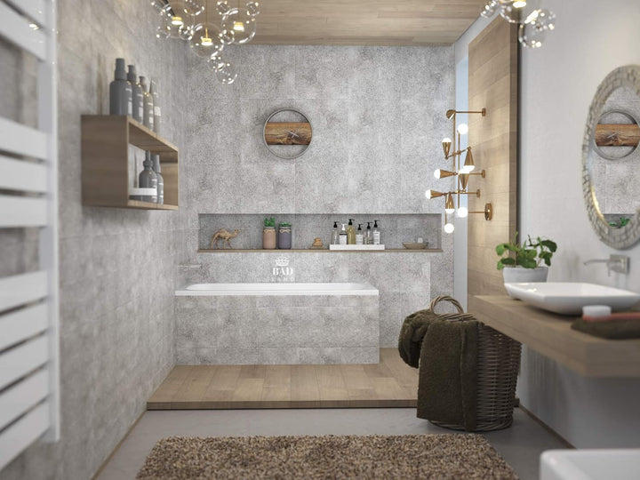 BADLAND Badewanne Original Weiss Acryl Wanne Rechteck CLASSIC 170x70 KOMPLETTSET SET + Füssen und Ex