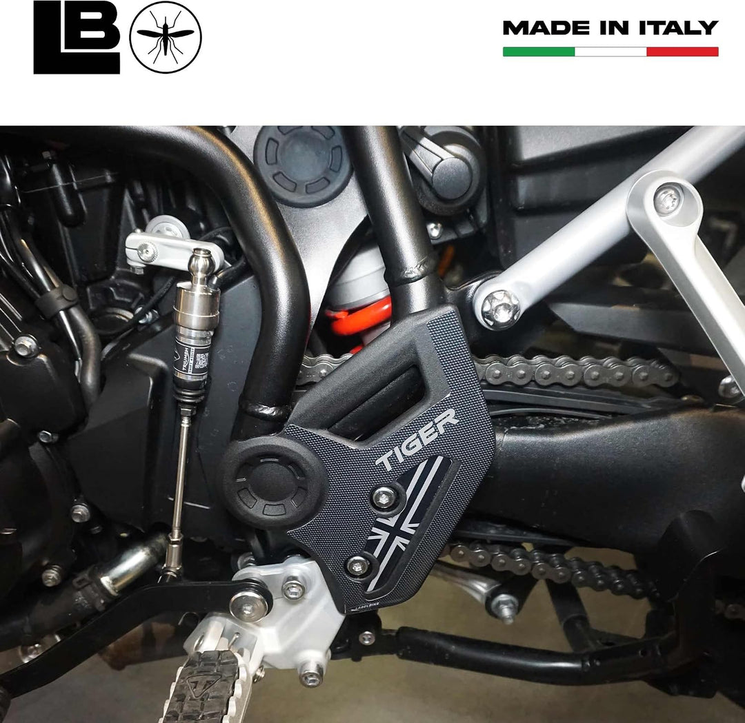 LABELBIKE 3D Motorrad Einstiegsleistenaufkleber kompatibel mit Triumph | Tiger 900-850, Türschweller