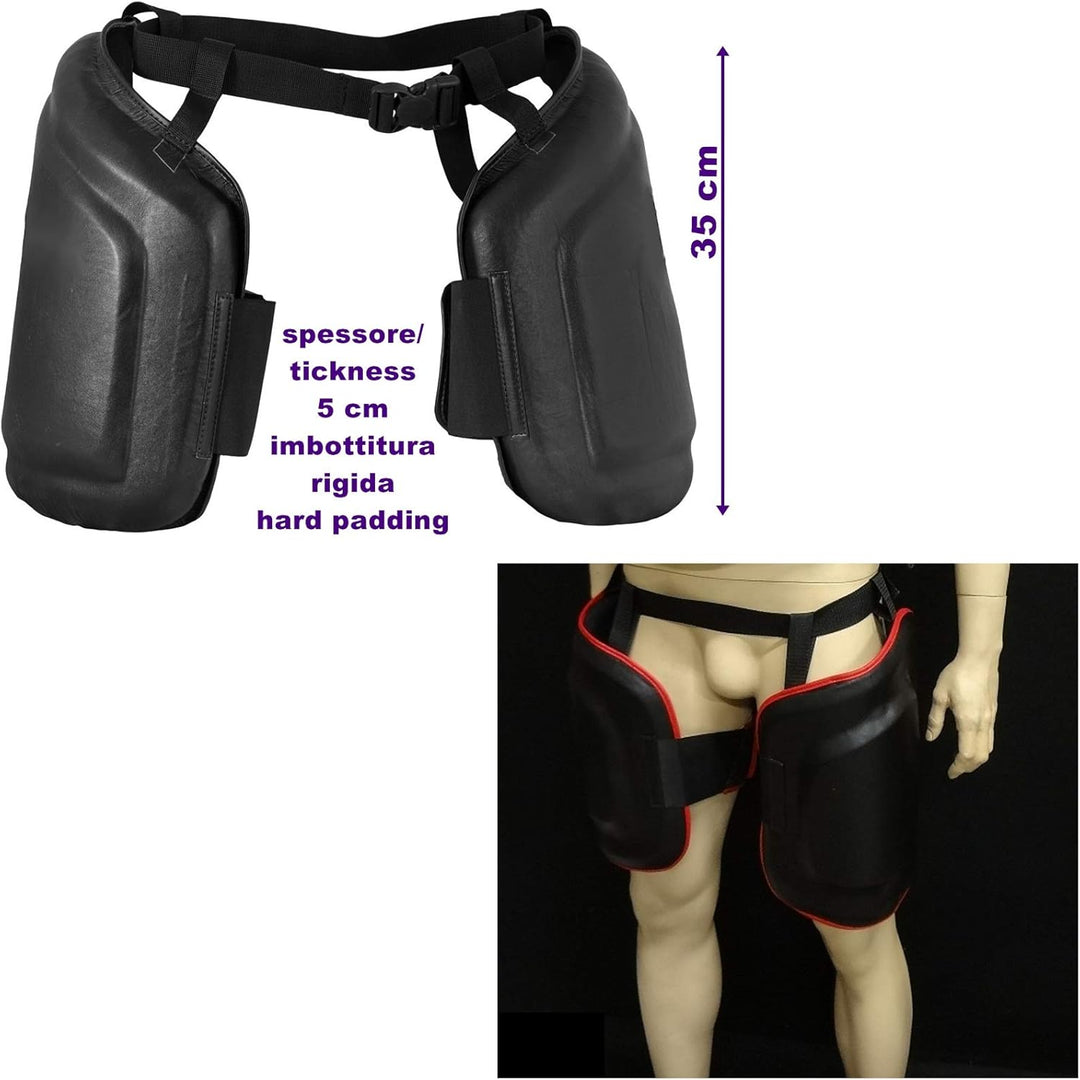 mmasport Meister Low Kick Protector Schlagschutz für niedrige Tritte (Trittschutz)
