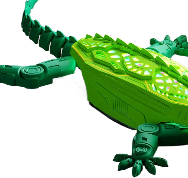 Wall Crawler Gecko, Remote Control Lizard Toy, Rechargeable LED Eyes Gecko | Strong Suction Climbing