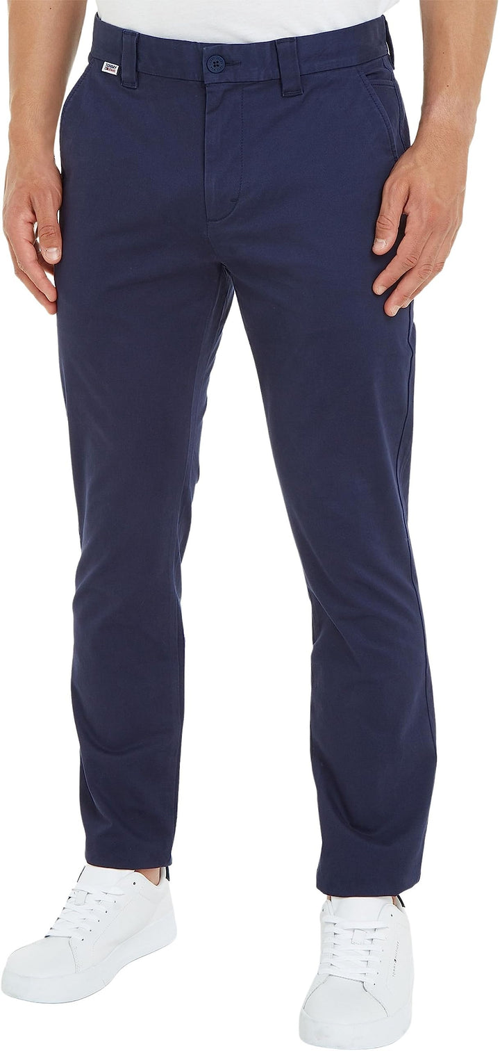 Tommy Jeans Herren Chinos Austin Stretch 28W / 32L Twilight Navy, 28W / 32L Twilight Navy