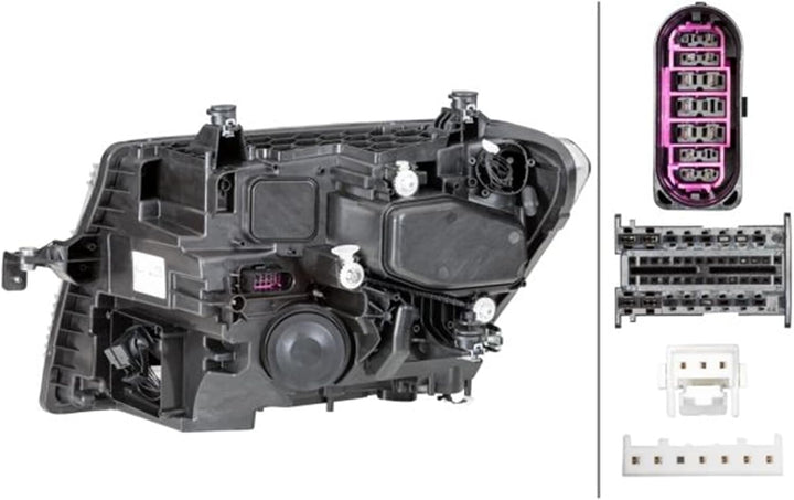 HELLA 1EX 012 830-101 LED-Hauptscheinwerfer - rechts - für u.a. VW Crafter Box (Sy_, Sx_), rechts