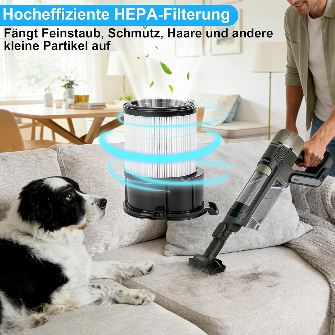 Filter für Shark PowerDetect Akku Staubsauger IP3225EUT IP3251EUT IP3253EUT IP1251EUT: 1 Soft-Bürste