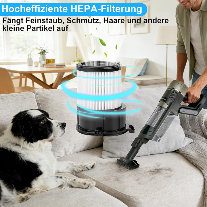 Filter für Shark PowerDetect Akku Staubsauger IP3225EUT IP3251EUT IP3253EUT IP1251EUT: 1 Soft-Bürste