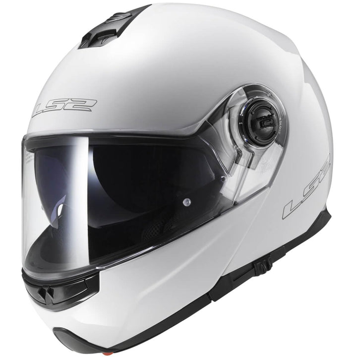 LS2 Herren 503251002m Motorradhelm, Weiss, M EU, Weiss
