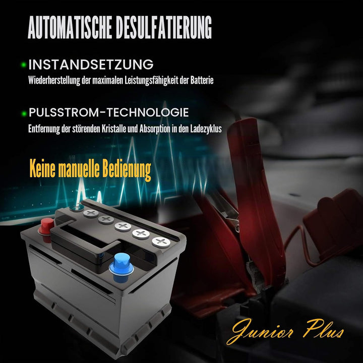 MOTOPOWER MP00205C 12V 800mA Automatisches Ladegerät/Maintainer für Autos, Motorräder, ATVs, Wohnmob