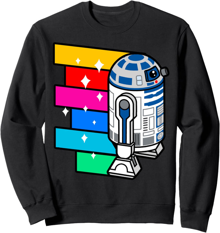 Star Wars R2-D2 Rainbow Run Sweatshirt