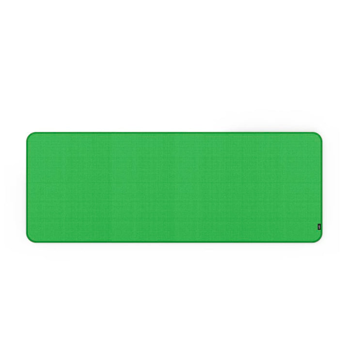 uRage Gaming-Mauspad “Greenscreen 250 Desk-Mat”, Grün, Anti-Rutsch-Beschichtung, Naturgummi, für Tas