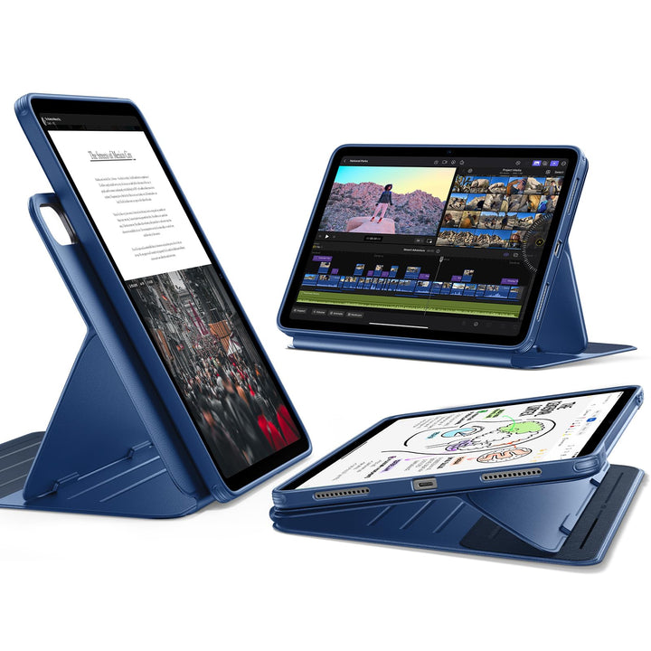 ESR Hülle für iPad Air 11 Zoll M4/M3/M2, iPad Air 8/7/6/5/4 (2026/2025/2024/2022/2020), drehbare Hül