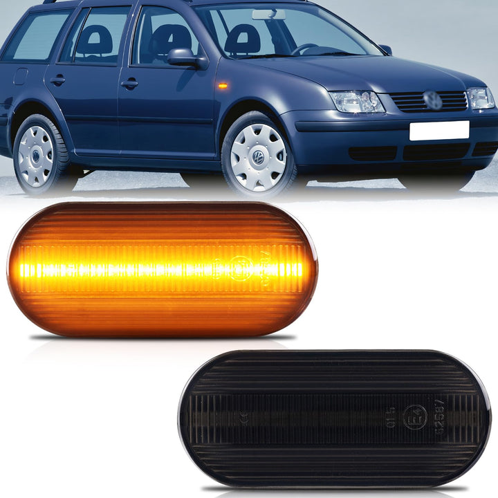 OZ-LAMPE Blinker Seitenblinker für VW Golf Mk3 Mk4 Bora Beetle Polo Jetta Sharan Lupo Multivan Trans