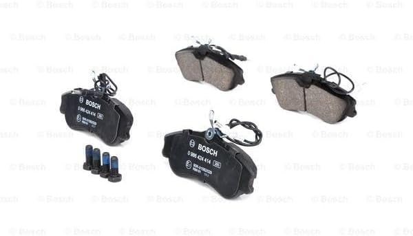 Bosch BP204 Bremsbeläge - Vorderachse - ECE-R90 Zertifizierung - vier Bremsbeläge pro Set