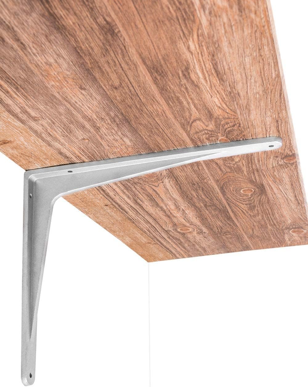 Gedotec Schwerlastkonsole Alu Regal-Konsole | SPARTA | Tiefe: 240 mm | 6 Stück | Schwerlastträger au