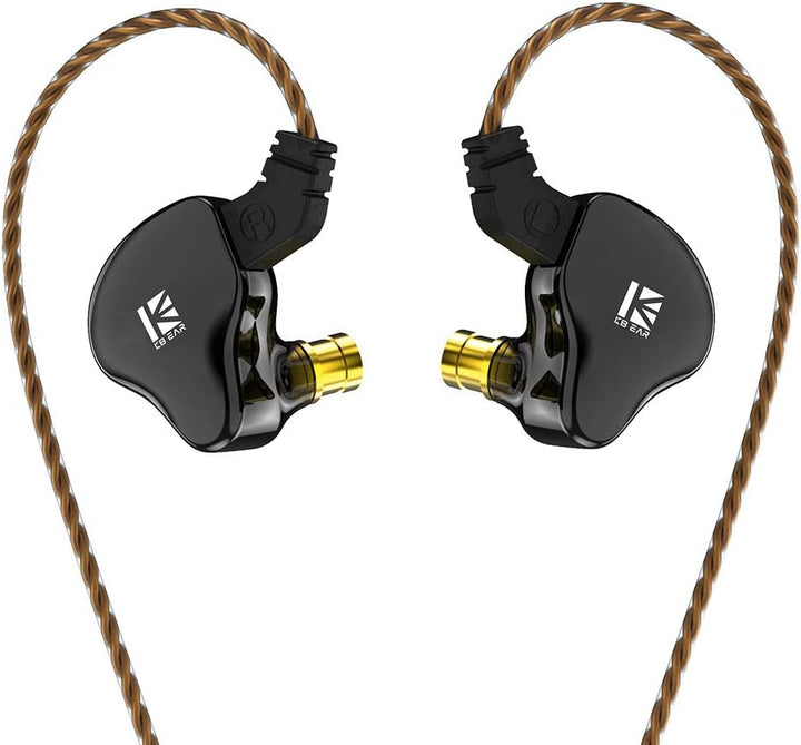 Yinyoo KBEAR KS2 Kopfhörer Stereo Bass in Ear Kopfhörer, HiFi Over Ear Ohrhörer Headset Noise Cancel