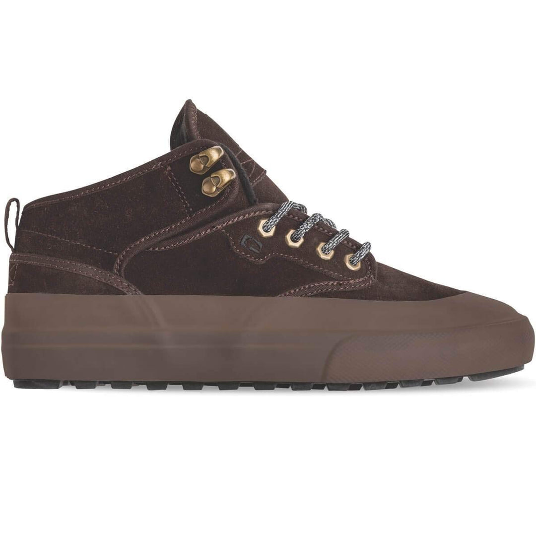 Globe Motley Mid Unisex-Erwachsene Hohe Sneakers 40.5 EU Mehrfarbig Dark Brown Mudguard 000, 40.5 EU