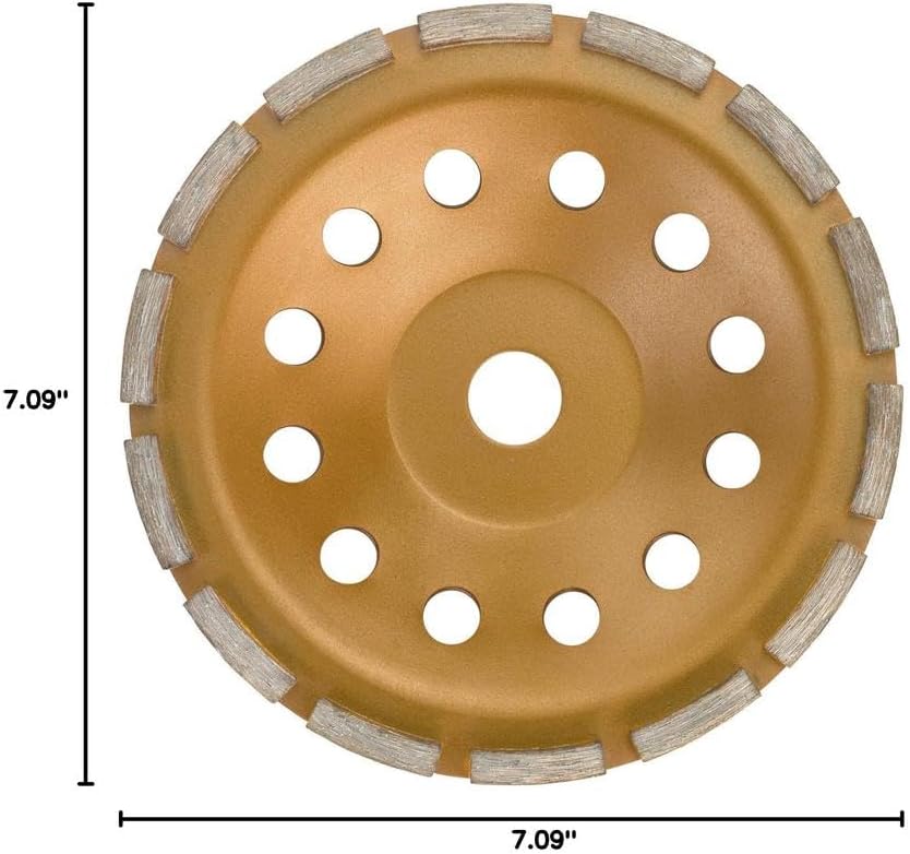 kwb by Einhell Diamant Schleifteller Wandbearbeitungssystem-Zubehör (Ø 180 mm, geeignet für Beton od