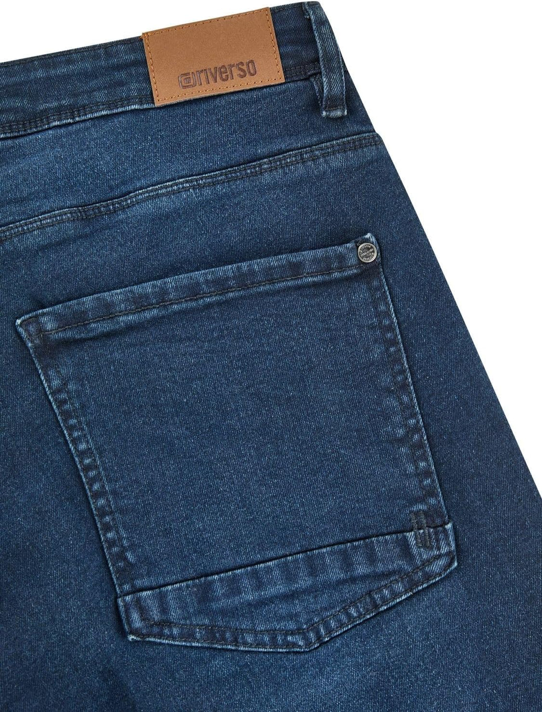riverso Jeans Herren Stretch lang Straight Fit RIVChris Jeanshose Hose Schwarz Blau Grau 29 30 31 32
