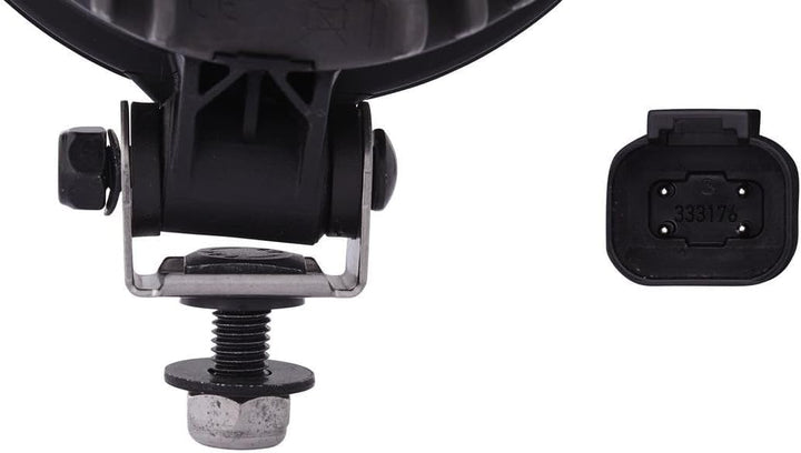 HELLA - LED-Hauptscheinwerfer - M133 - 12V - Anbau - glasklare Streuscheibe - Lichtscheibenfarbe: tr