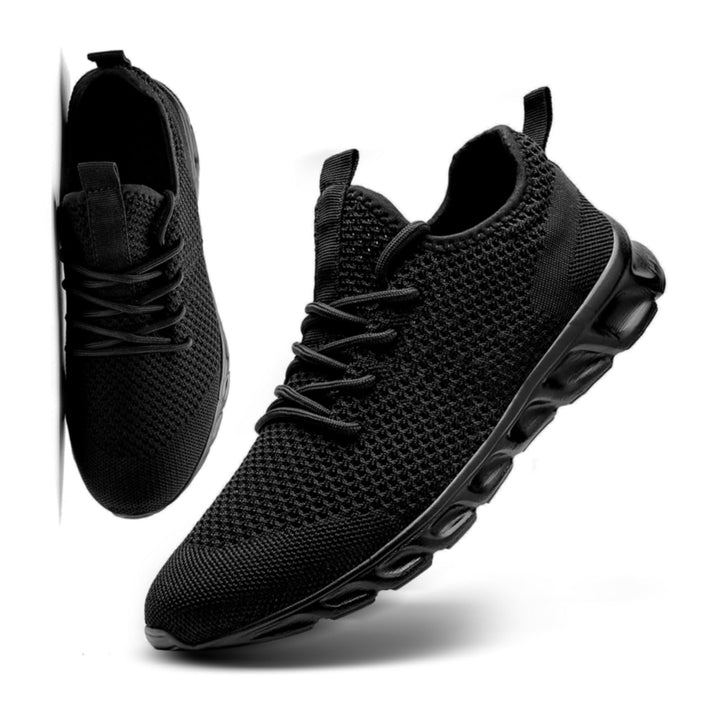 MGNLRTI Herren Sneaker Walkingschuhe Atmungsaktiv Strassenlaufschuhe Leicht Freizeit Sportschuhe für