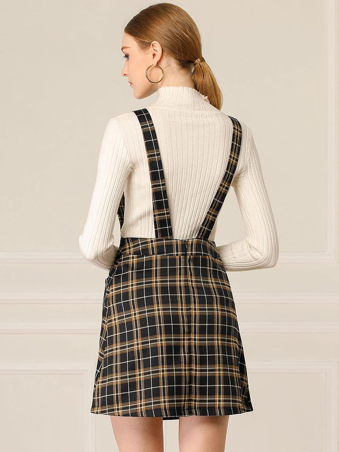 Allegra K Damen Hosenträger Hosenträger XS Schwarzbraun, XS Schwarzbraun