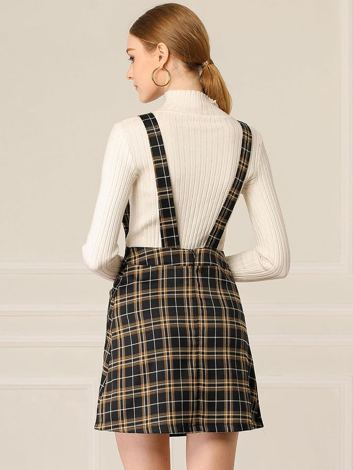 Allegra K Damen Hosenträger Hosenträger XS Schwarzbraun, XS Schwarzbraun