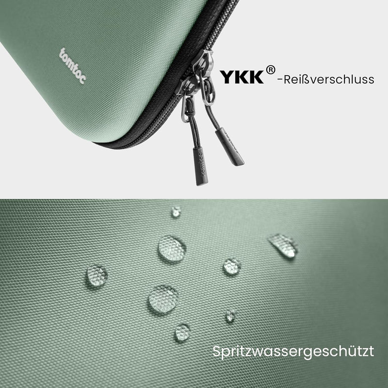 tomtoc Portfolio Tablet Tasche für 12,9 Zoll iPad Pro M2&M1 6/5/4/3 2022-2018 mit Zubehör, Hartschal