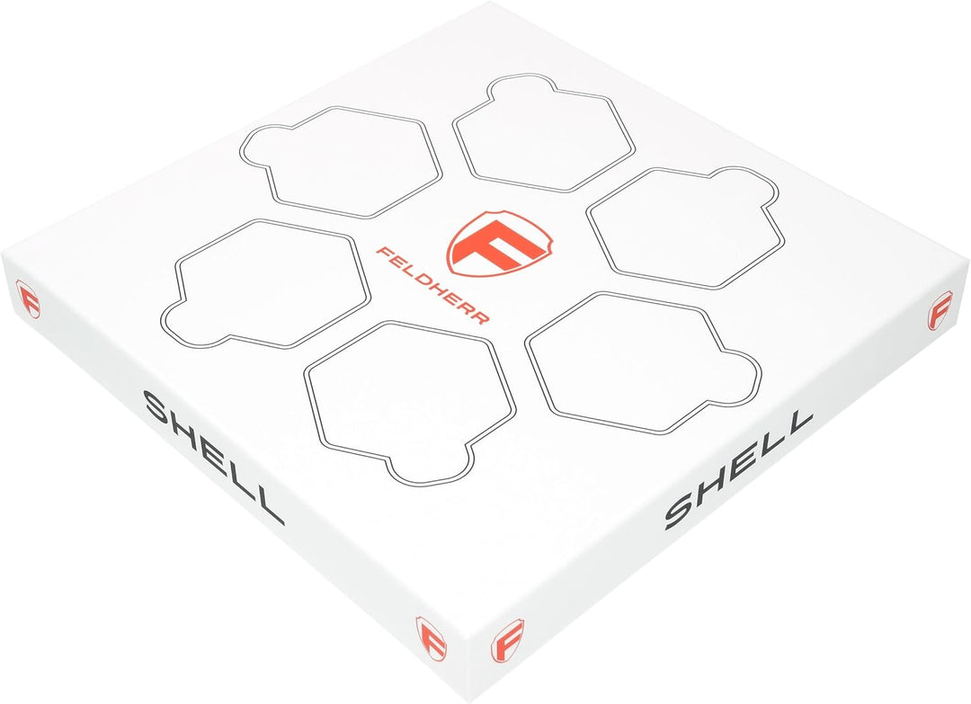 Feldherr Shell Core Box - 6 farbige Schälchen im praktischen Karton für Token, Marker, Meeple, Spiel