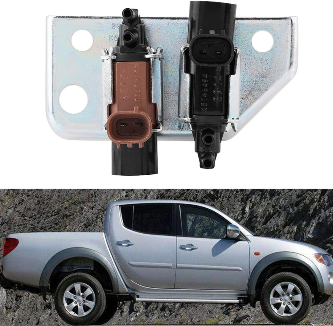 Qiilu Emissionsmagnetventil, Auto-Turbo-Boost-Emissionsmagnetventil für Mitsubishi Sho_gun Triton L2