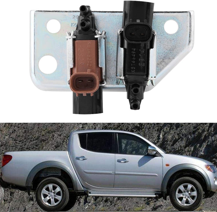 Qiilu Emissionsmagnetventil, Auto-Turbo-Boost-Emissionsmagnetventil für Mitsubishi Sho_gun Triton L2