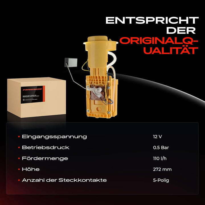Kraftstoffpumpe Dieselpumpe für Caddy III 2KB 2KA Caddy IV SAB SAJ SAA SAH 2004-2021 2K0919050A