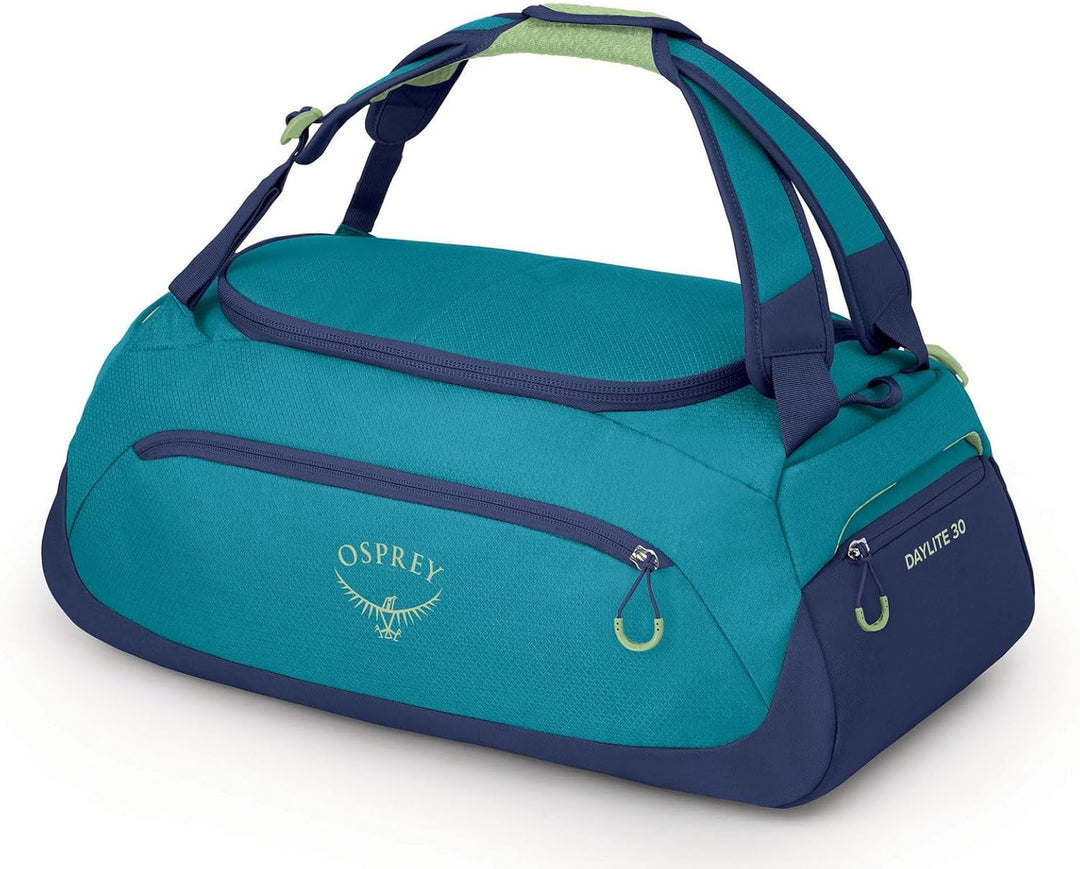 Osprey Europe Unisex Daylite Duffel 30 Blue Spikemoss/Alkaline, Blue Spikemoss/Alkaline