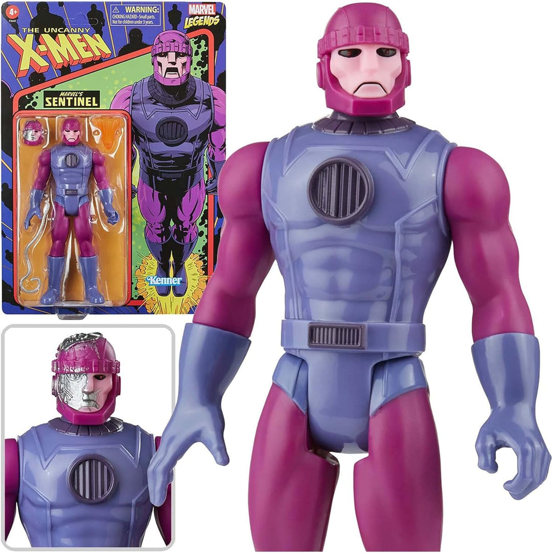 Hasbro Marvel Legends 375 Retro Collection X-Men Sentinel 20,3 cm Actionfigur Mehrfarbig
