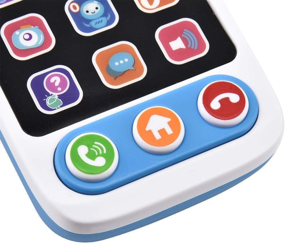 Garosa Baby Phone Toy Englisch Lernmaschine Musik Light Handy Toy Education für Kinder Kleinkinder u