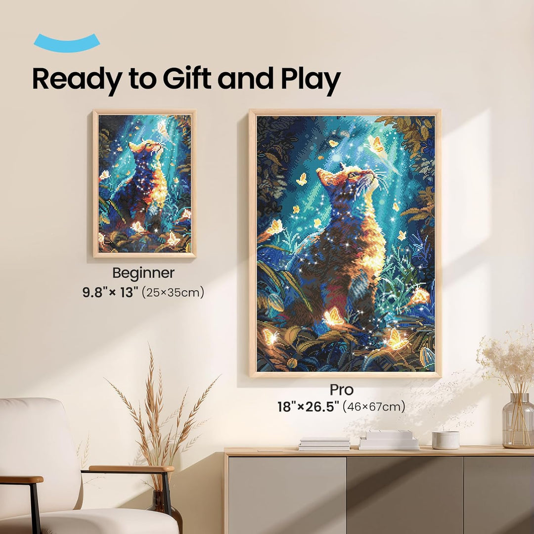 ARTDOT 12 Pack 5D DIY Diamond Painting Erwachsene, Lizenziert Diamant Painting Bilder mit Zubehör fü