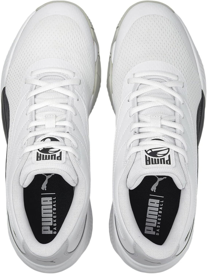 PUMA Unisex Triple Basketballschuh 48.5 EU Puma White Puma Black, 48.5 EU Puma White Puma Black