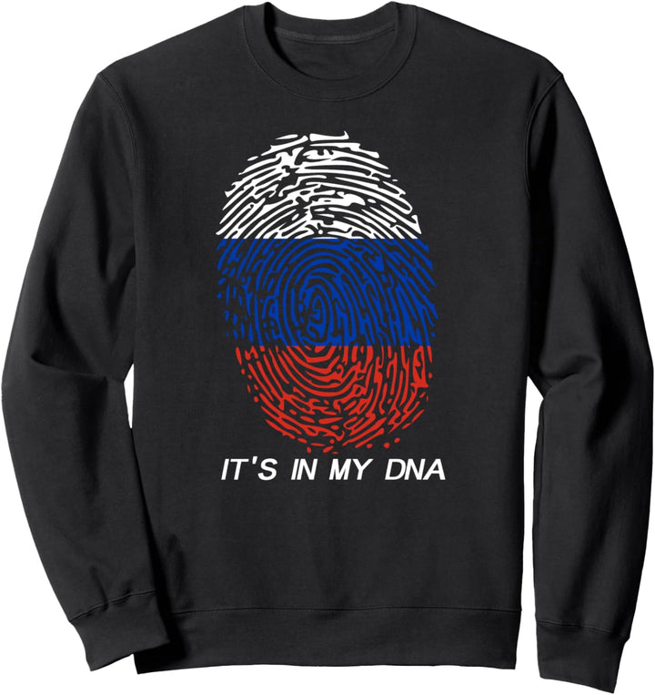 Russia Russian Flag It's in my DNA Sweatshirt