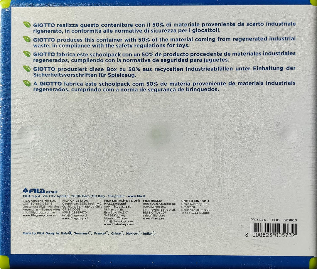 GIOTTO 523800 – Filzstifte mit 144 Stück einzeln, einzeln