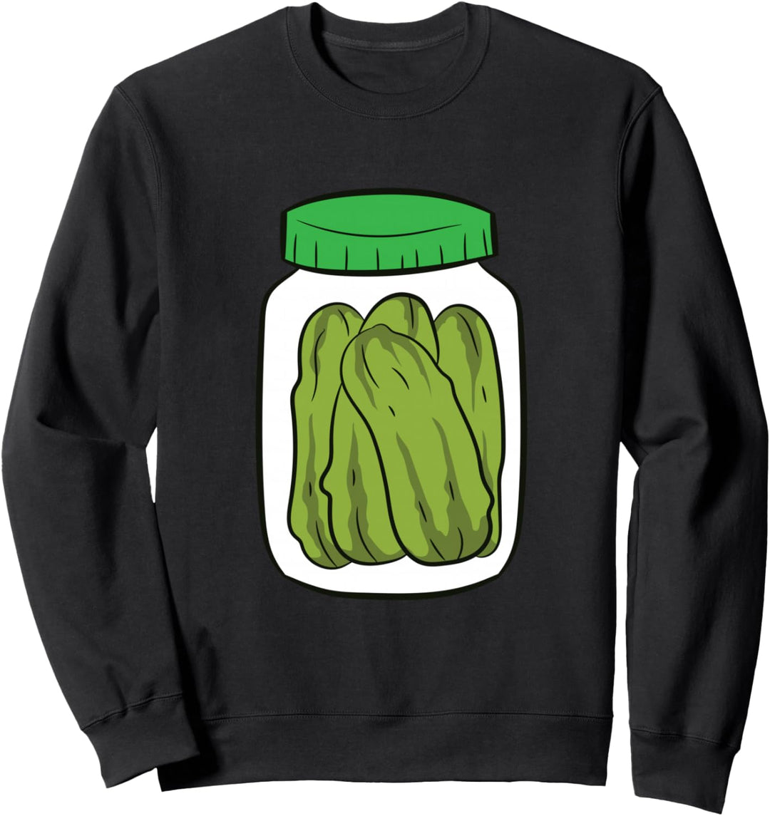 Glas Essiggurken Gurkensalat Sweatshirt