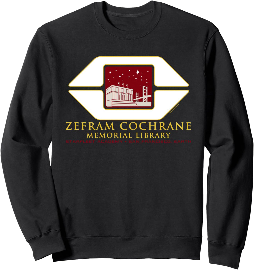 Star Trek Cochrane Library Sweatshirt