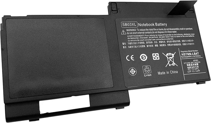 ASKC 11.1V 46Wh SB03XL Laptop Akku für HP EliteBook 720 725 820 825 G1 G2 Series SB03046XL HSTNN-LB4