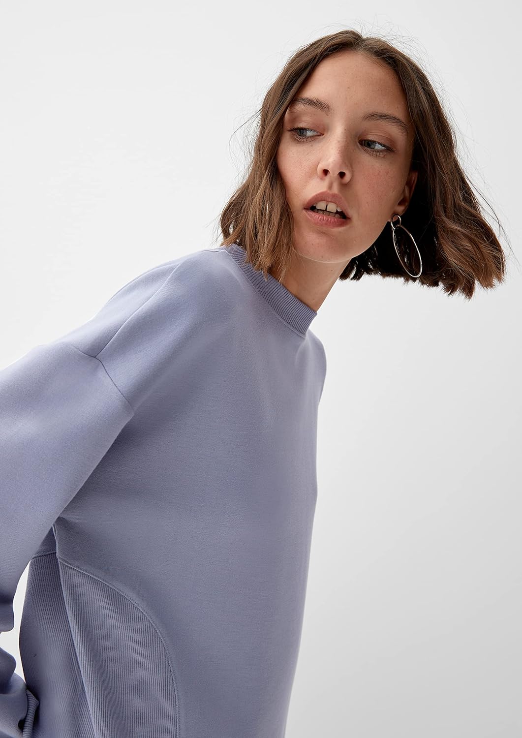 Q/S designed by Damen Sweatshirt Langarm M Blau, M Blau