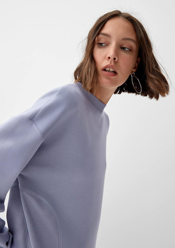 Q/S designed by Damen Sweatshirt Langarm M Blau, M Blau